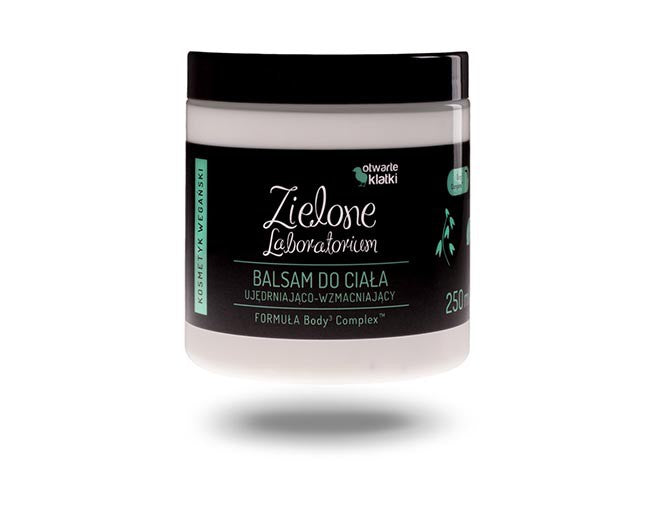 Balsam do ciała ujędrniająco-wzmacniający z formułą Body3 Complex™, 250 ml, Zielone Laboratorium