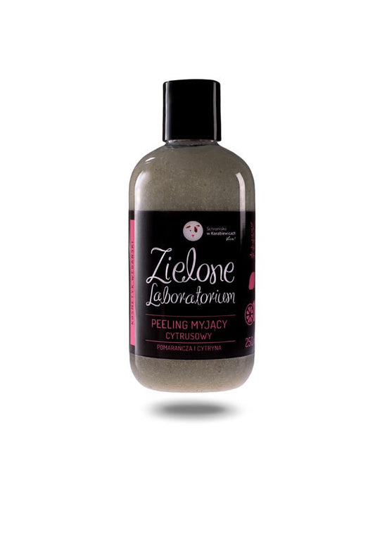 Cytrusowy peeling myjący pomarańcza i cytryna,  250 ml, Zielone Laboratorium