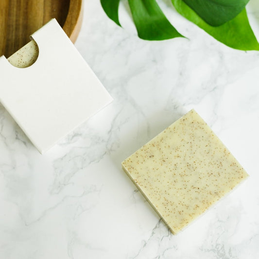 Mydło - peeling brzoskwiniowy, 110 g, Bydgoska Wytwórnia Mydła