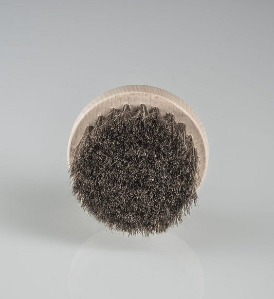 Naturalna, trwała szczotka do masażu biustu, dekoltu i szyi, drewno bukowe, włosie końskie, DD1K, AnMar Brush