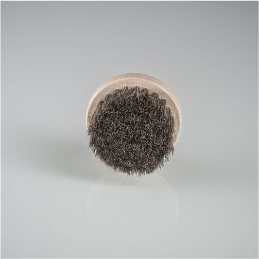 Naturalna, trwała szczotka do masażu biustu, dekoltu i szyi, drewno bukowe, włosie końskie, różowa, DD2K, AnMar Brush