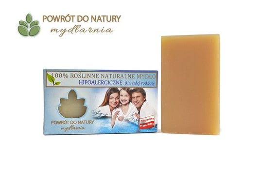 Naturalne mydło hipoalergiczne, Powrót do Natury, 100 g