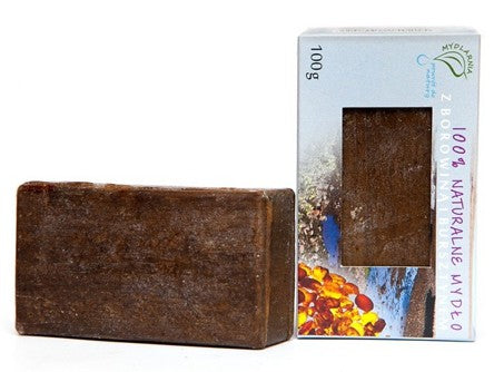 Naturalne mydło z borowiną i bursztynem, Powrót do Natury, 100 g