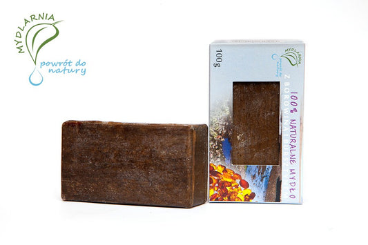 Naturalne mydło z borowiną i bursztynem, Powrót do Natury, 100 g