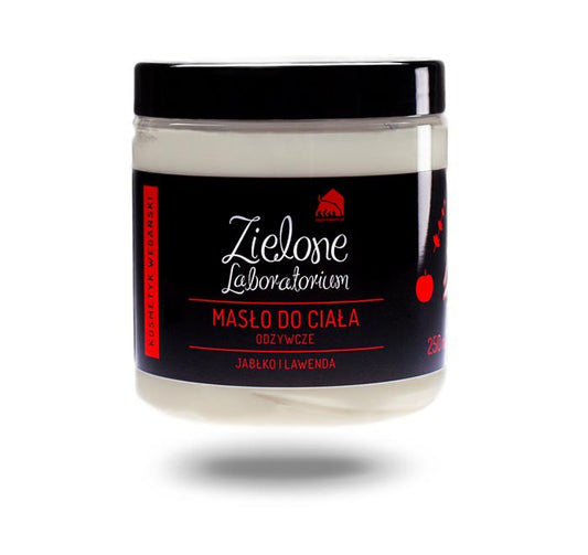 Odżywcze masło do ciała z jabłkiem i lawendą, 250 ml, Zielone Laboratorium