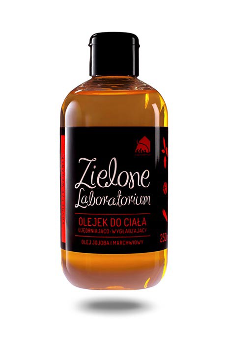 Olejek do ciała ujędrniająco-wygładzający, 250 ml, Zielone Laboratorium