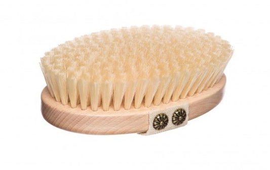 Szczotka do mycia i masażu ciała, DC1PK, z włosiem z kaktusa agawy, Rozgwiazda, Brista