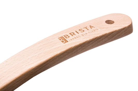 Szczotka do mycia i masażu ciała z rączką, DS2K Supreme, z włóknem z kaktusa agawy, Brista